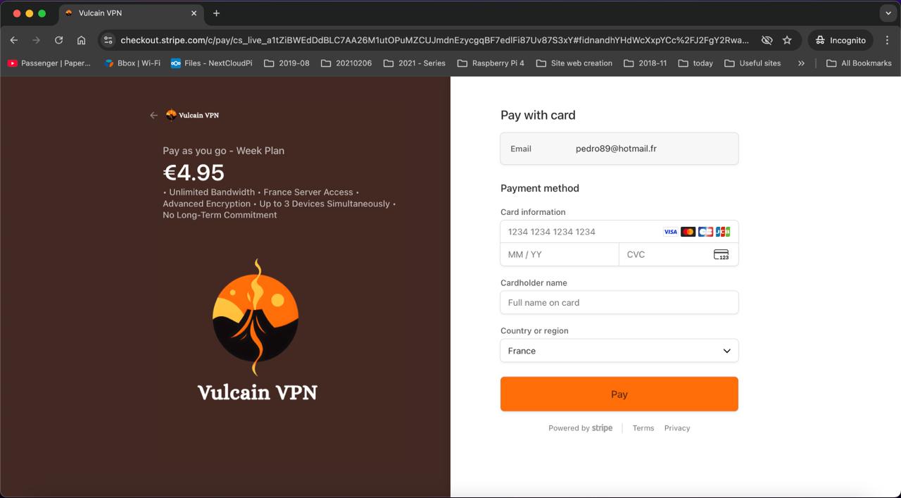 Vignette 2 du projet Vulcain VPN