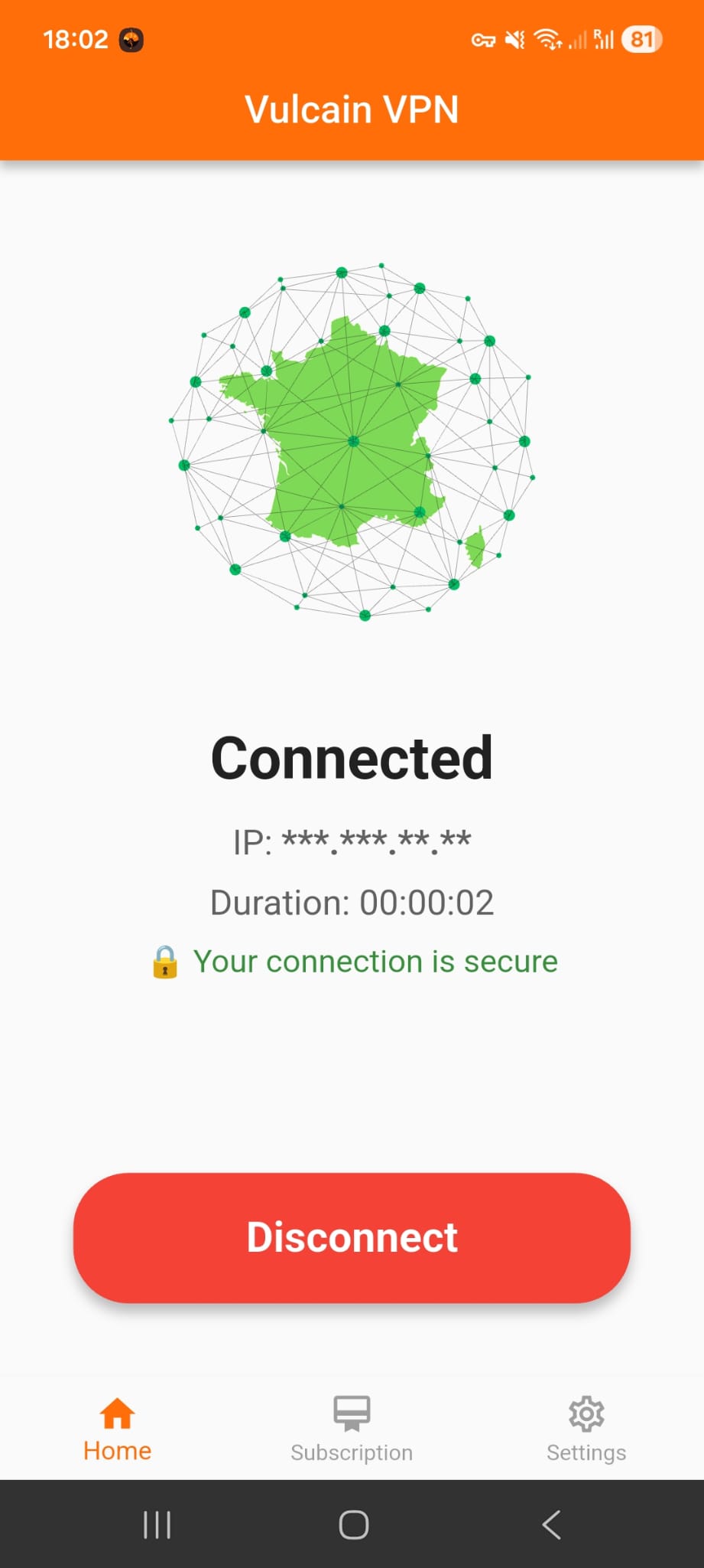 Vignette 7 du projet Vulcain VPN
